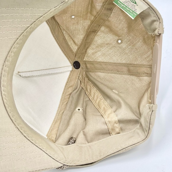 Vintage 90s Calvin Peeing on #3 Dale Earnhardt Tan SnapBack Trucker Hat Adult OS - Picture 11 of 14